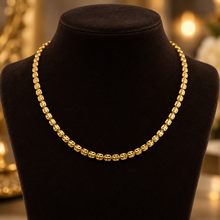 Lina İnce Gold Boncuk Kolye